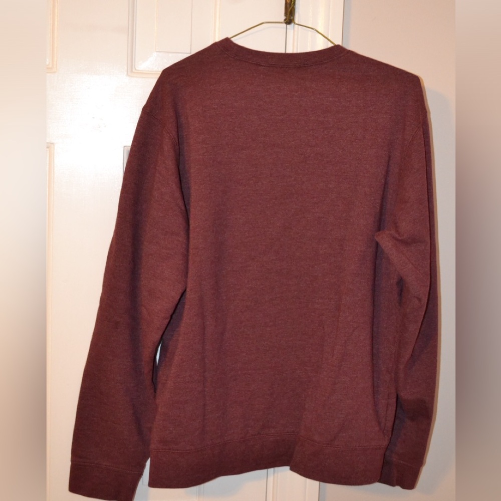 Maroon Eddie Bauer Crew Neck Pullover